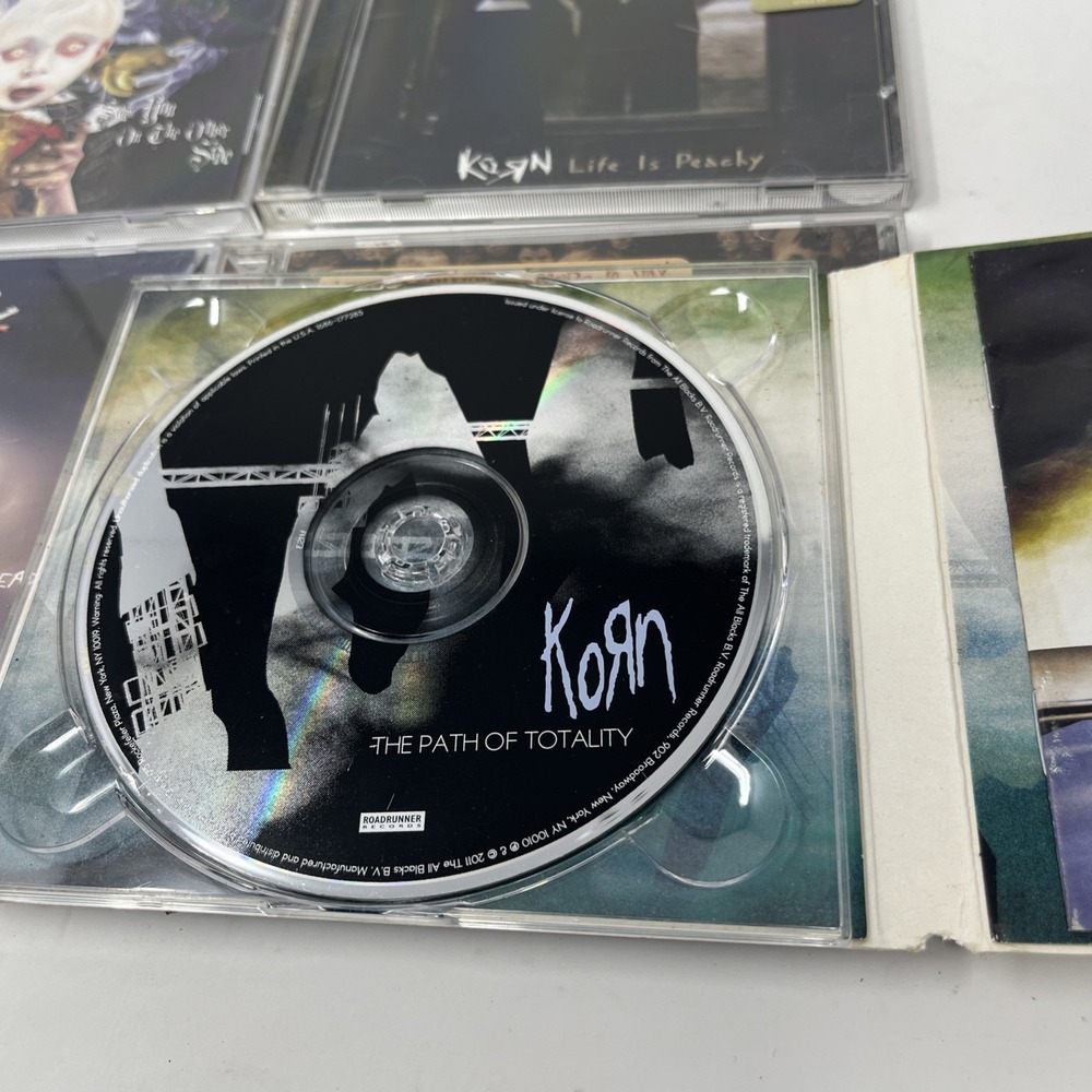 Korn CD Lot (5) Path Of Totality Life Is Peachy Follow The Leader Untouchables - Picture 6 of 12